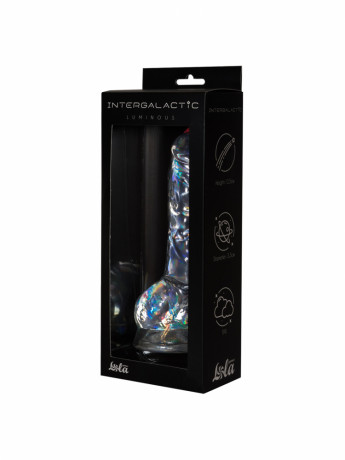 Прозрачный дилдо Intergalactic Luminous