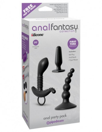 Набор анальных игрушек Anal Party Pack из силикона