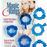 Комплект рельефных колец на половой член MAGIC C-RINGS