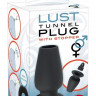 Пробка туннель с заглушкой Lust Tunnel Plug with Stopper