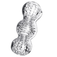 Прозрачная игрушка для мастурбации пениса 15,5 см