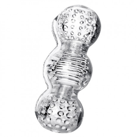 Прозрачная игрушка для мастурбации пениса 15,5 см