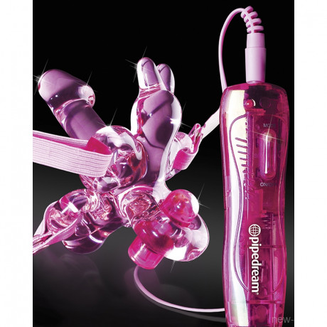 Вибро-стимулятор на ремешках ICICLES № 34 из стекла