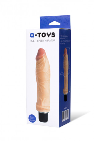 Мультискоростной вибратор реалистичной формы A-Toys