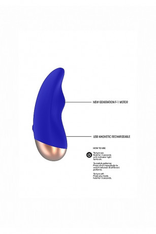 Элегантный клиторальный стимулятор эргономичной формы с небольшим бугорком Chic