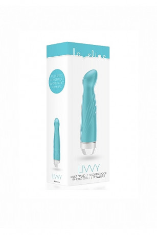 Необычный вибромассажер с ярко выраженным загнутым кончиком G Livvy