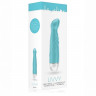 Необычный вибромассажер с ярко выраженным загнутым кончиком G Livvy
