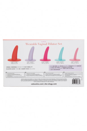 Набор She-ology и 5 универсальных расширителей для активной половой жизни