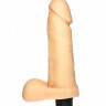 Вибратор реалистичный с мошонкой 16 см