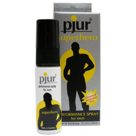 Пролонгирующий мужской спрей pjur® superhero spray 20 ml