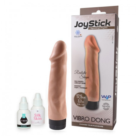 Фаллоимитатор реалистик мультискоростной VIBRO DONG 17,5