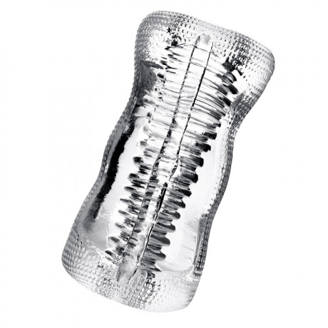 Мягкий прозрачный мастурбатор 14 см