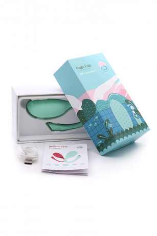 Вибратор и тренажёр Кегеля с управлением с телефона Magic Motion FUGU