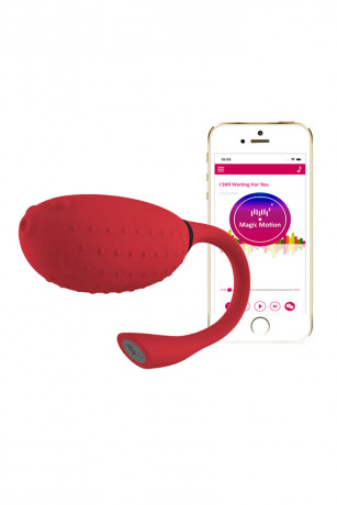 Вибратор и тренажёр Кегеля с управлением с телефона Magic Motion FUGU