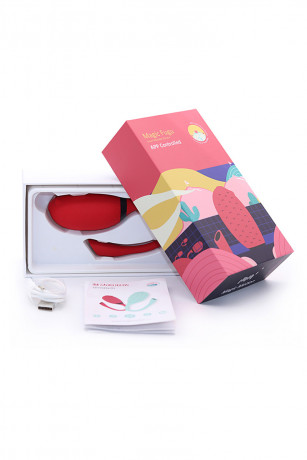 Вибратор и тренажёр Кегеля с управлением с телефона Magic Motion FUGU