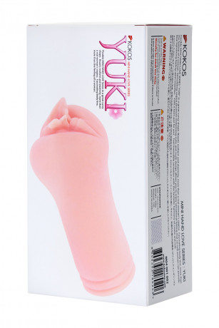 Мастурбатор вагина с мягкой и приятной на ощупь внутренней структурой Yuki