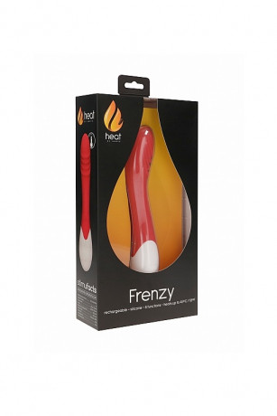 Вибромассажер с функцией нагрева Frenzy Rechargeable Heating G-Spot