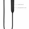 Стимулятор уретры с вибрацией Silcone Vibrating Bullet Plug Extra Long