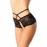 Трусики со средней посадкой из тонкого кружева с доступом
