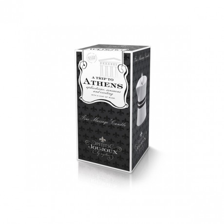 Массажная свеча с ароматом муската и пачули Petits Joujoux Athens