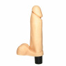 Вибратор с мошонкой №2 Супер реалистик (телесный)