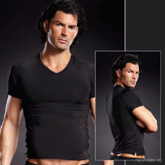 Мужская черная футболка L/XL