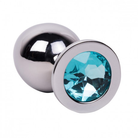 Большой плаг из стали с кристаллом HIGH SKY