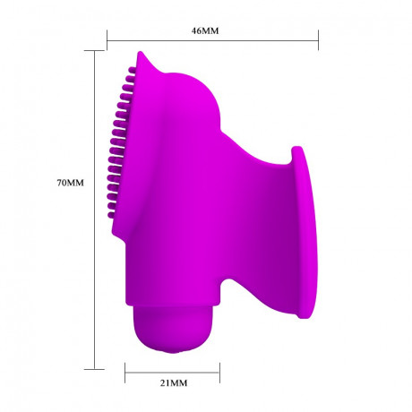 Пальчиковый мини вибратор для интимных ласк Freda