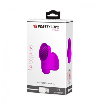 Пальчиковый мини вибратор для интимных ласк Freda