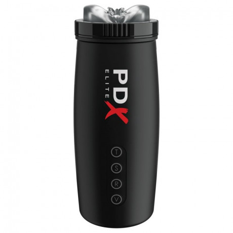 Автоматический мега мастурбатор в форме вагины с вакуум массажем PDX ELITE Motorbator 2