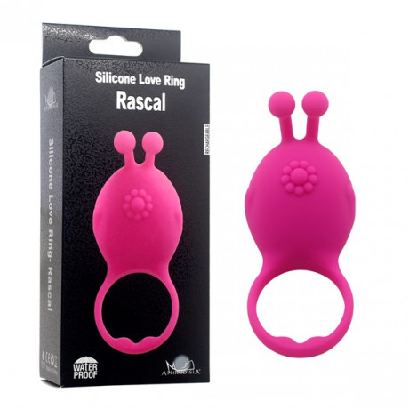 Силиконовое эрекционное кольцо с усиками для дополнительной стимуляции Rascal