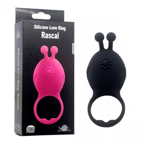 Силиконовое эрекционное кольцо с усиками для дополнительной стимуляции Rascal