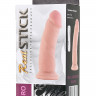 Телесный сверх реалистичный вибратор с 7 режимами вибрации RealStick Elite Vibro