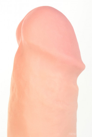 Телесный сверх реалистичный вибратор с 7 режимами вибрации RealStick Elite Vibro