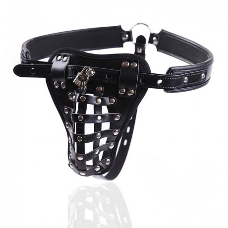 Мужские эротические трусы из ремешков