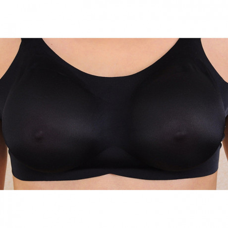 Накладная максимально реалистичная грудь каплевидной формы