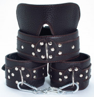 Набор БДСМ из мягкой кожи