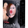 Кукла надувная блондинка с реалистичной головой Celine