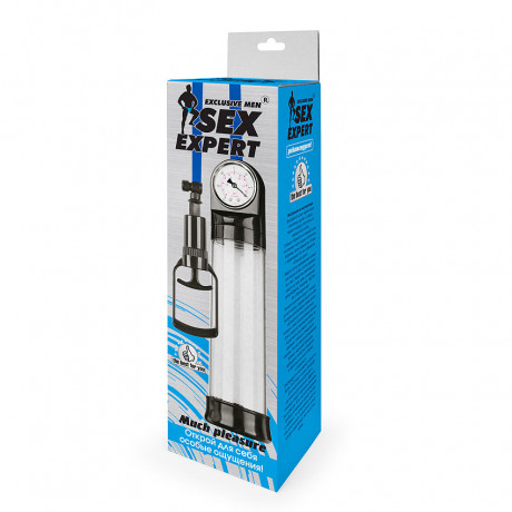 Вакуумная помпа с монометром Sex Expert