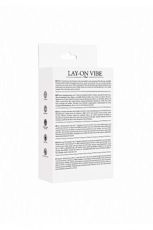 Миниатюрный вибромассажер оснащенный 7 режимами вибрации Lay-On Vibe