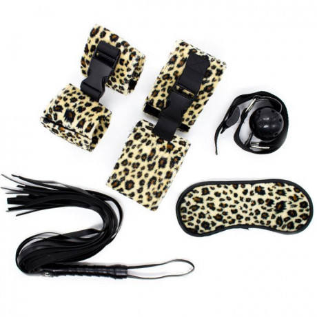 Леопардовый набор для секса