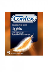 Презерватив особо тонкие Contex Lights