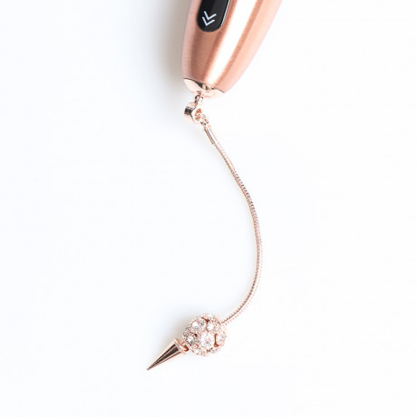 Мощный водонепроницаемый перезаряжаемый мини-вибратор из силикона Viotec DYSIS