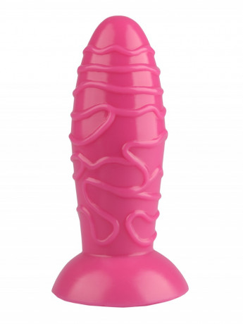 Анальная втулка с мелким рельефом для фистинга