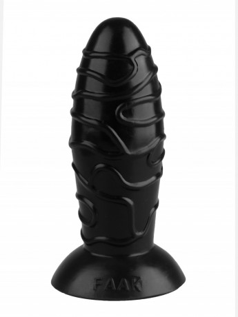 Анальная втулка с мелким рельефом для фистинга