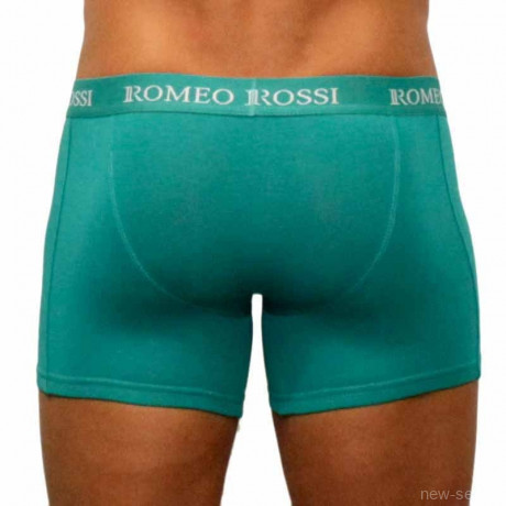 Мужские удлиненные боксеры бирюзового цвета