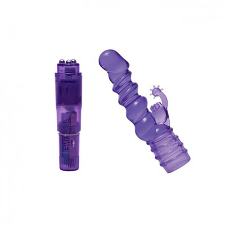 Мини вибратор с насадкой