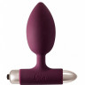 Анальная пробка с вибрацией и смещенным центром тяжести Spice it up Perfection