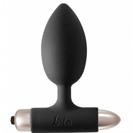 Анальная пробка с вибрацией и смещенным центром тяжести Spice it up Perfection