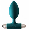 Анальная пробка с вибрацией и смещенным центром тяжести Spice it up Perfection